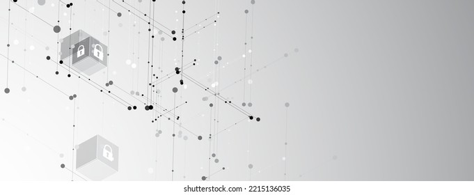 Cybersicherheit und -information oder Netzschutz. Webdienste für Unternehmen und Internet-Projekte im Bereich Zukunftstechnologie