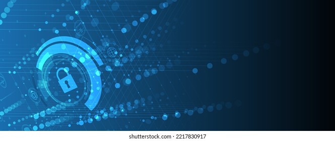 Cybersicherheit und -information oder Netzschutz. Webdienste für Unternehmen und Internet-Projekte im Bereich Zukunftstechnologie