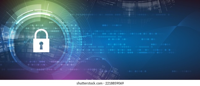 Cybersicherheit und -information oder Netzschutz. Webdienste für Unternehmen und Internet-Projekte im Bereich Zukunftstechnologie