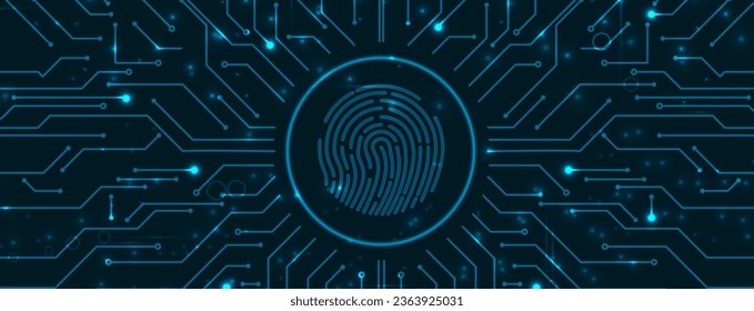 Cyber security and information or network protection. Future cyber technology web services for business and internet project