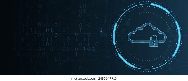 Ciberseguridad y protección de la información o de la red. Futuros servicios de Web de tecnología cibernética para negocios y proyectos de Internet