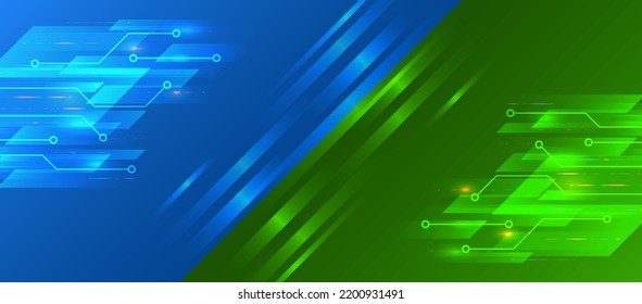 Cyber security internet and networking concept. Hi-tech vector illustration with various technology elements. Abstract global sci-fi concept. Digital internet communication in two-color background.