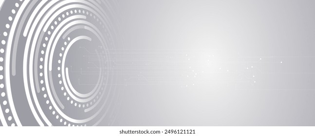 Cyber security. Internet technology concept. Privacy safety technology background. Vector art.