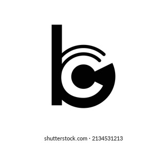 Cyber Security Letter CB And BC Logo Icon Design Vector Template Elements.