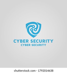 Cyber security Logo design template inspiration