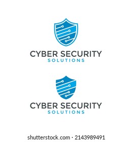 Cyber Security Logo Design Template Download