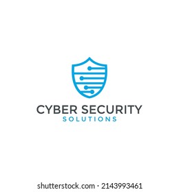 Cyber Security Logo Design Template Download Stock Vector (Royalty Free ...