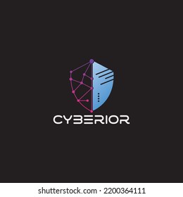 Cyber Security Logo Design Template For Tech Or Technology Business