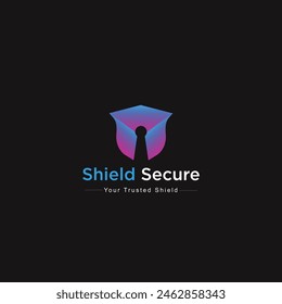 Cyber security logo, Security logo, Website logo, secure, Bounty, Modern logo, simplicity, design, Shield