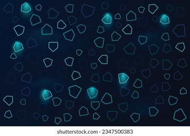 Cyber security modern internet browsing meadow pattern with lighting effect in the dark background
