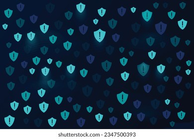 Cyber security modern internet browsing meadow pattern with lighting effect in the dark background