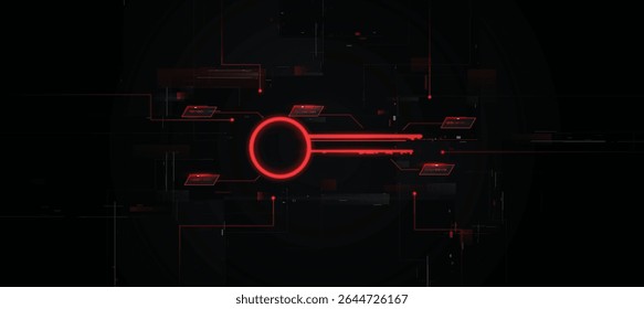 Cyber Security Network Data Protection and Digital Defense
