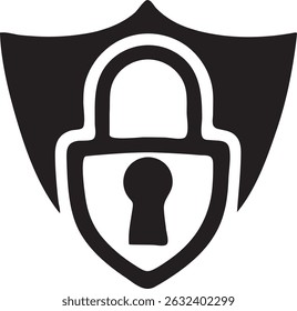  Cyber Security Padlock Protection Icon