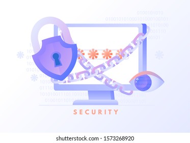 Cyber Security Protection Access illustration
