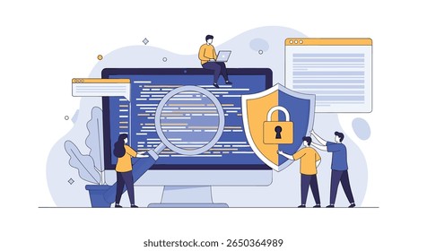 Proteção da cibersegurança e estratégias de defesa dos dados digitais para a segurança em linha