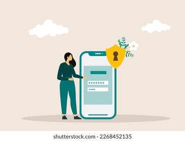 Cyber security software abstract concept vector illustration. Information security software, antivirus solution, cybersecurity program, network safety, corporate data protection abstract metaphor.