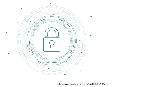 Cyber Security Technology Concept Shield Keyhole Stock Vector Royalty Free 2168880625 6331