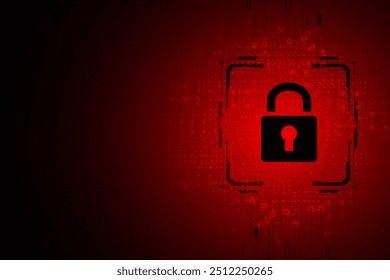 Conceito de tecnologia de segurança cibernética , ícone de escudo com buraco de fechadura com fundo de mapa mundial , dados pessoais , ilustração vetorial.	
