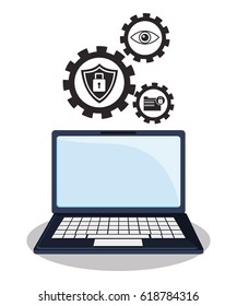 cyber security technology data gear work