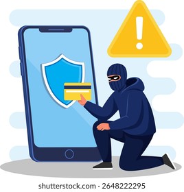 Hacking de ameaças à segurança cibernética, violação de dados e fraude on-line