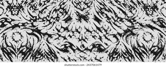 Cyber SIgilism Grunge Texture Vector Design. Gothcore Noisy Pattern Background.