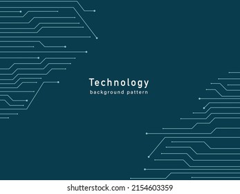 Cyber space vector pattern background. futuristic technology image.