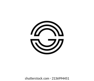Letra Cyber Technology CG Y Elementos De Plantilla De Vector De Diseño De Icono De Logotipo CG Y GC.