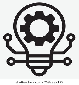 "Concepto de Tecnología Cibernética y Automatización Inteligente"