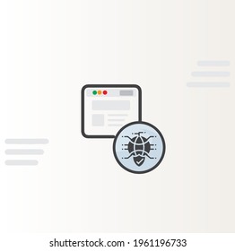 Cyber Threat Intelligence Information Icon