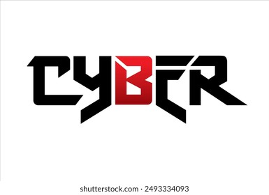 cyber typography design vector, for t-shirt, poster and other uses