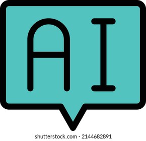 cyber vector color line icon
