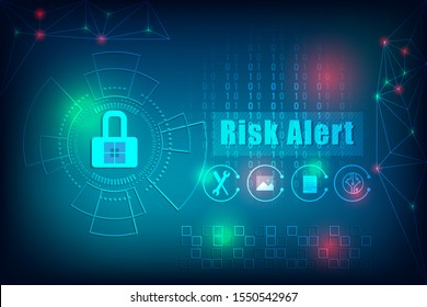 cyberattack online. digital technology cyberattack. cybercrime abstract background.