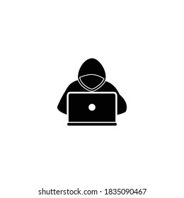 Cybercrime Icon Set Vector Symbol Illustration