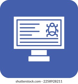 Cybercrime vector icon. Can be used for printing, mobile and web applications.