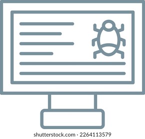 Cybercrime vector icon. Can be used for printing, mobile and web applications.