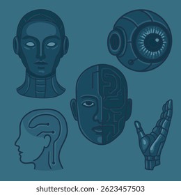 Cyber-inspired elements and the cyber age