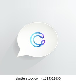CyberMiles Cryptocurrency Coin Speech Bubble Background