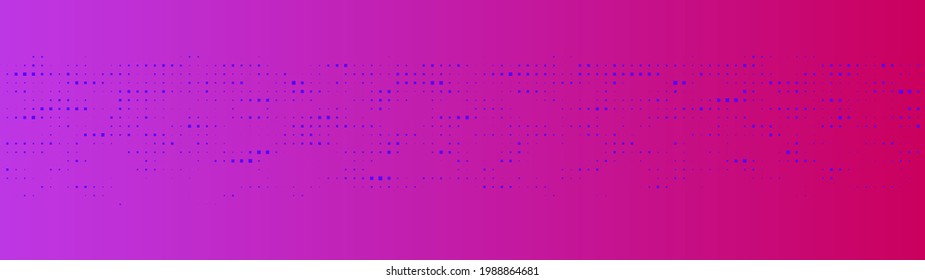 Fondo cibernetico futurista. Gran visualización de datos. Tonos intermedios coloridos. Parálisis matricial. Ilustración vectorial.