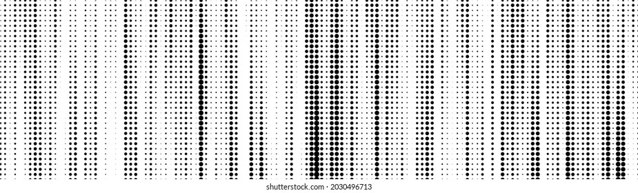 Cybernetic futuristic background. Big data visualization. Virus. Halftones. Matrix glitch. Vector illustration.