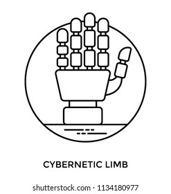 Cybernetic limb with artificial intelligence working in virtual world