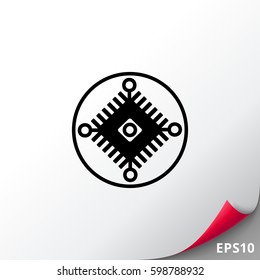 Cybernetics simple icon