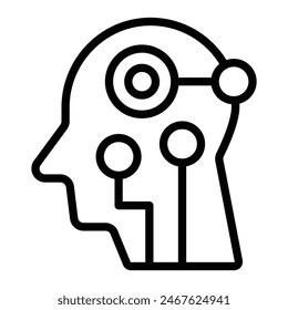 Diseño de iconos de línea de Vector