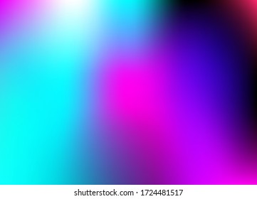 Cyberpunk gradient background. Abstract neon gradient, blurred, colours for background textures.