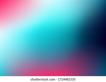 Cyberpunk gradient background. Abstract neon gradient, blurred, colours for background textures.