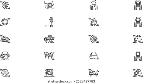 Colección de iconos vectoriales de alta calidad con trazo editable. Ideal para Profesional y Proyectos Creativos.