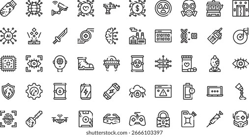 Colección de iconos vectoriales de alta calidad con trazo editable. Ideal para Profesional y proyectos creativos