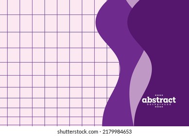 cyberpunk line grid with fluid curve shape in violet data-comunication artificial intelligence theme can use for poster advertisement brochure template product presentation pakage design vector eps.