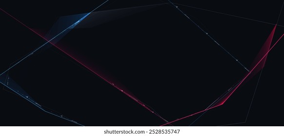 Telón de fondo de neón Cyberpunk diseñado para anuncios, Sitios web y redes sociales, creando un emocionante Vector de fondo de atmósfera futurista