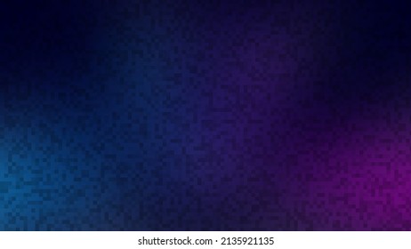 Cyberpunk style. Futuristic blue purple background