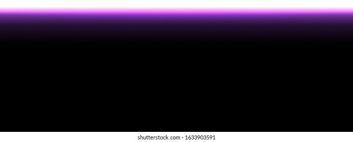 Cyberpunk web banner with a light from a glowing neon stick